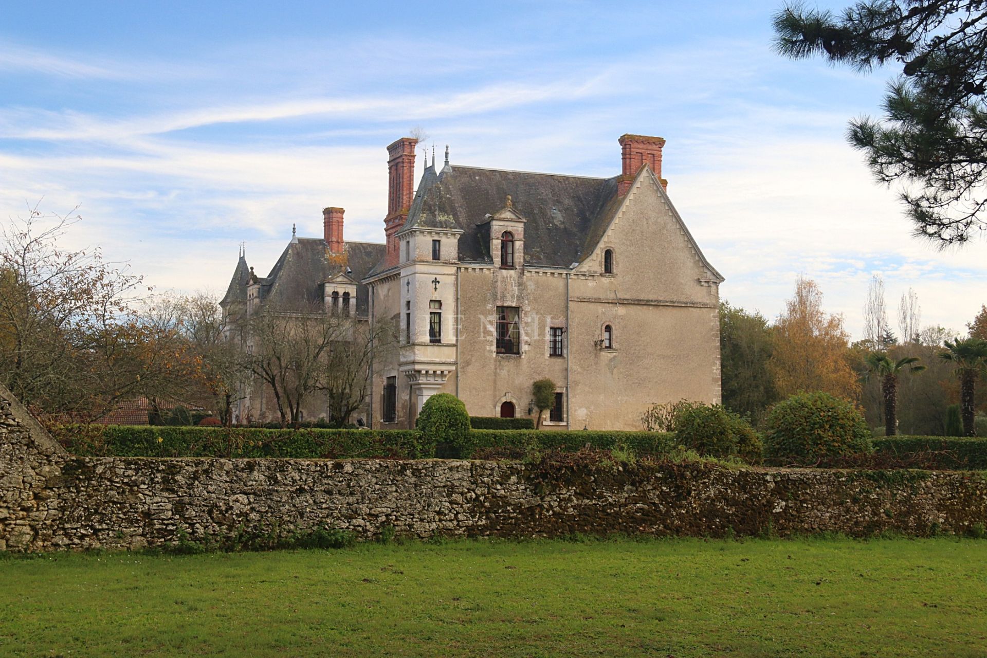 17th Century Castle for Sale Near the Sea in La Roche Sur Yon