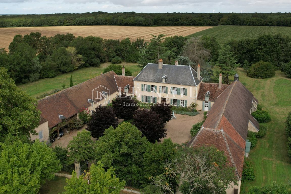 maison de maître 12 pièces en vente à CHATEAUNEUF SUR CHER (18190) - Plus de details