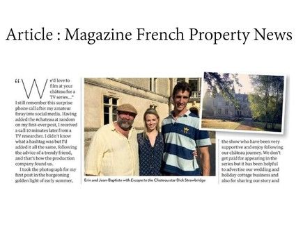 Article : Magazine French Property News