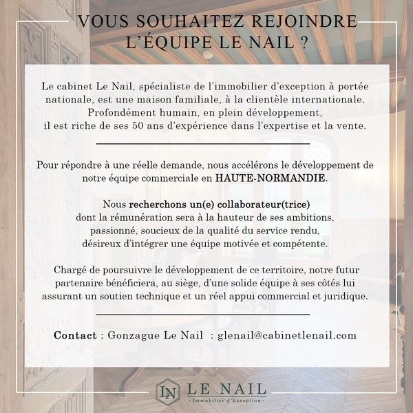 Le Nail : recrutement collaborateur Haute-Normandie