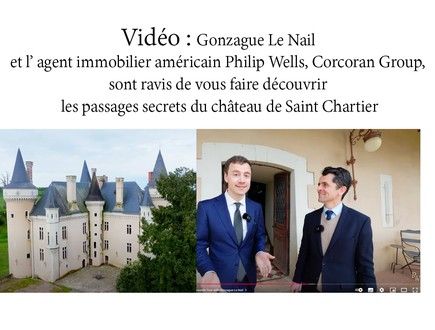 Vidéo : Les passages secrets du château de Saint Chartier